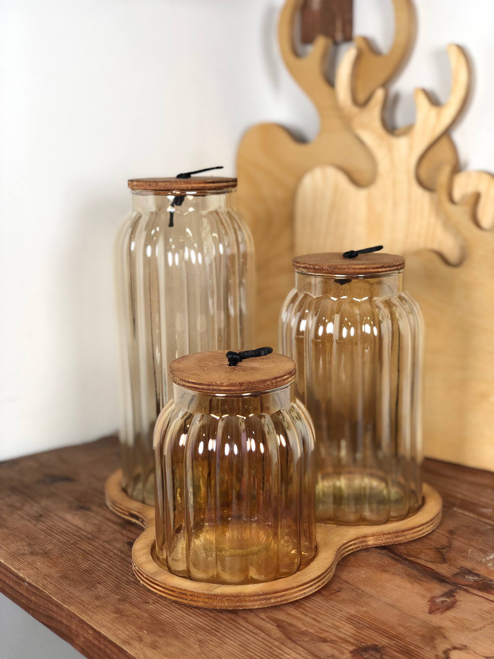 بانکه پاسماوری گرد شیشه ای