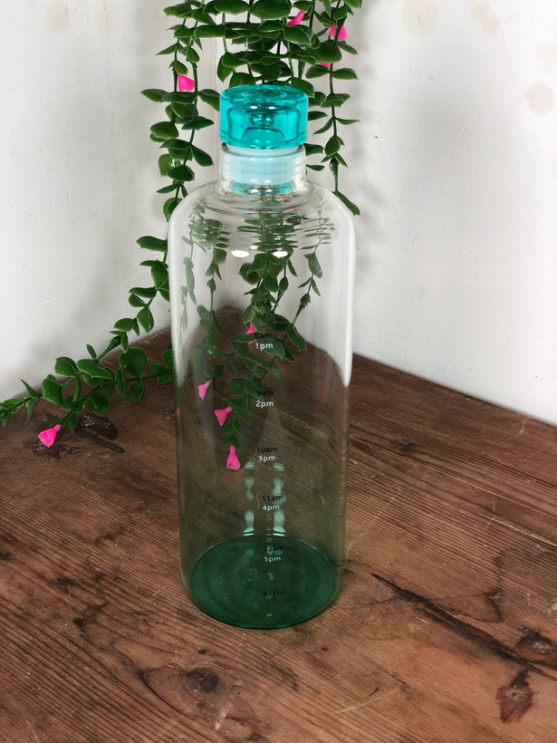 بطری شیشه ای پیرکس رنگی