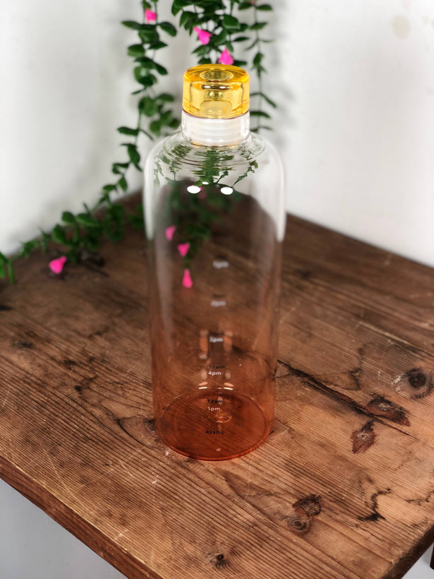 بطری شیشه ای پیرکس رنگی