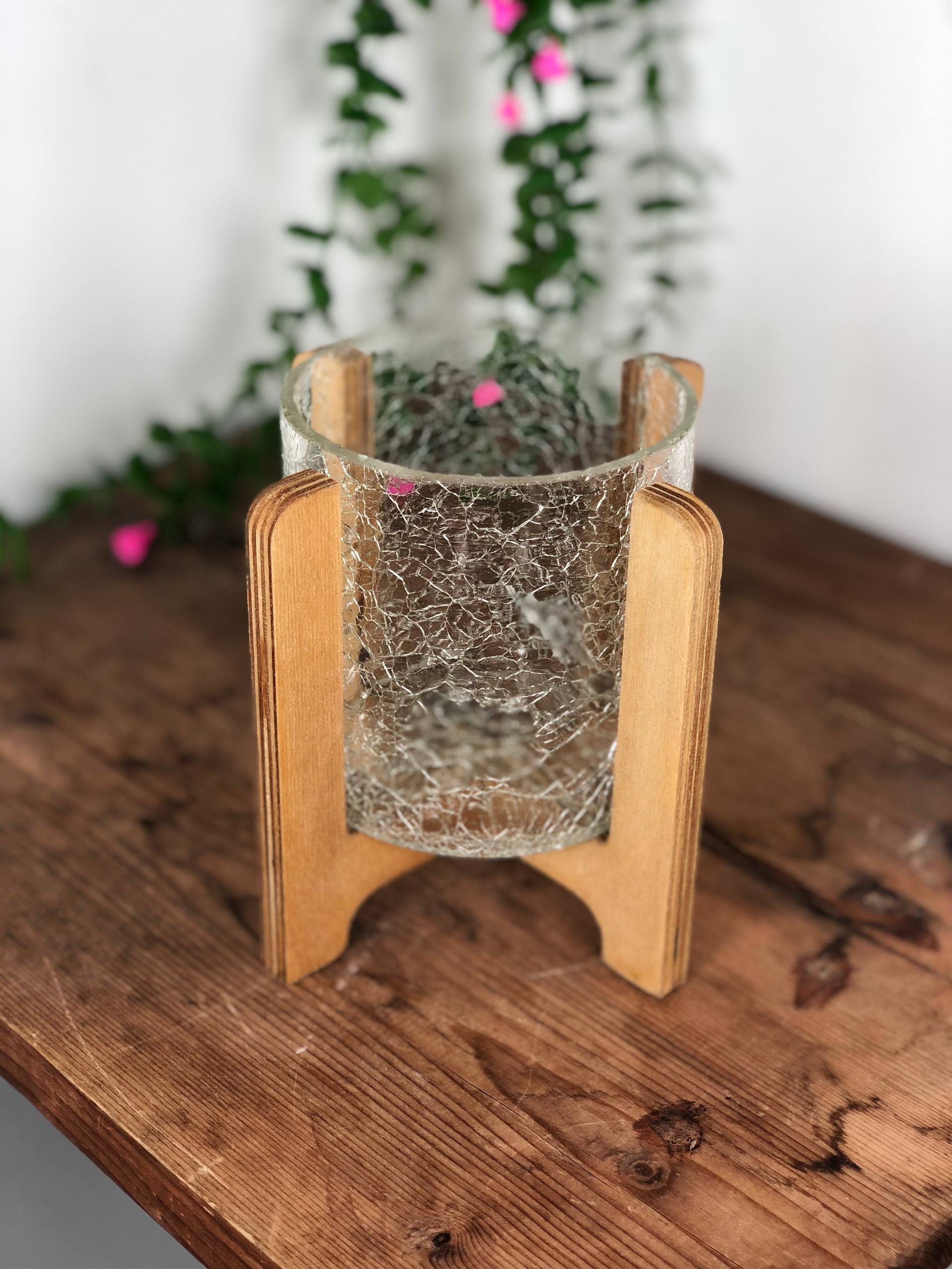 جا قاشق چنگال شیشه ای آبگز